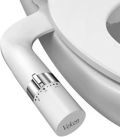 Veken Ultra-Slim Bidet Attachment for Toilet