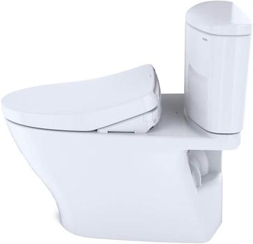 AN IMAGE OF TOTO NEXUS WASHLET +S500 E Two-piece Toilet 1.28 GPF