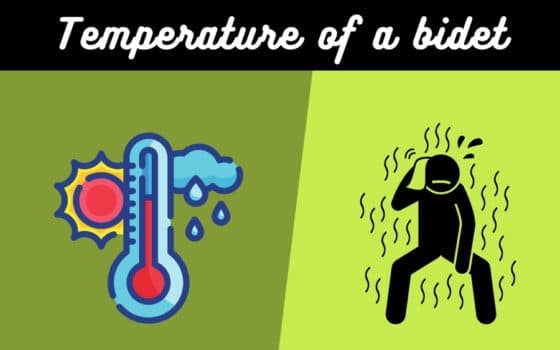 what is right water temperature of bidet