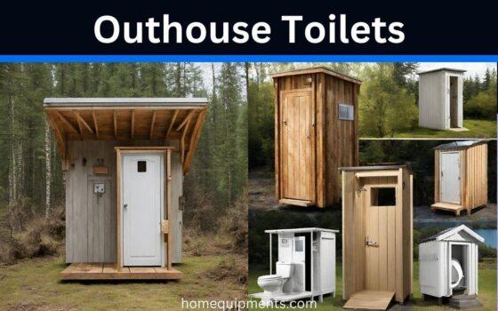 different types of outhouse toilets